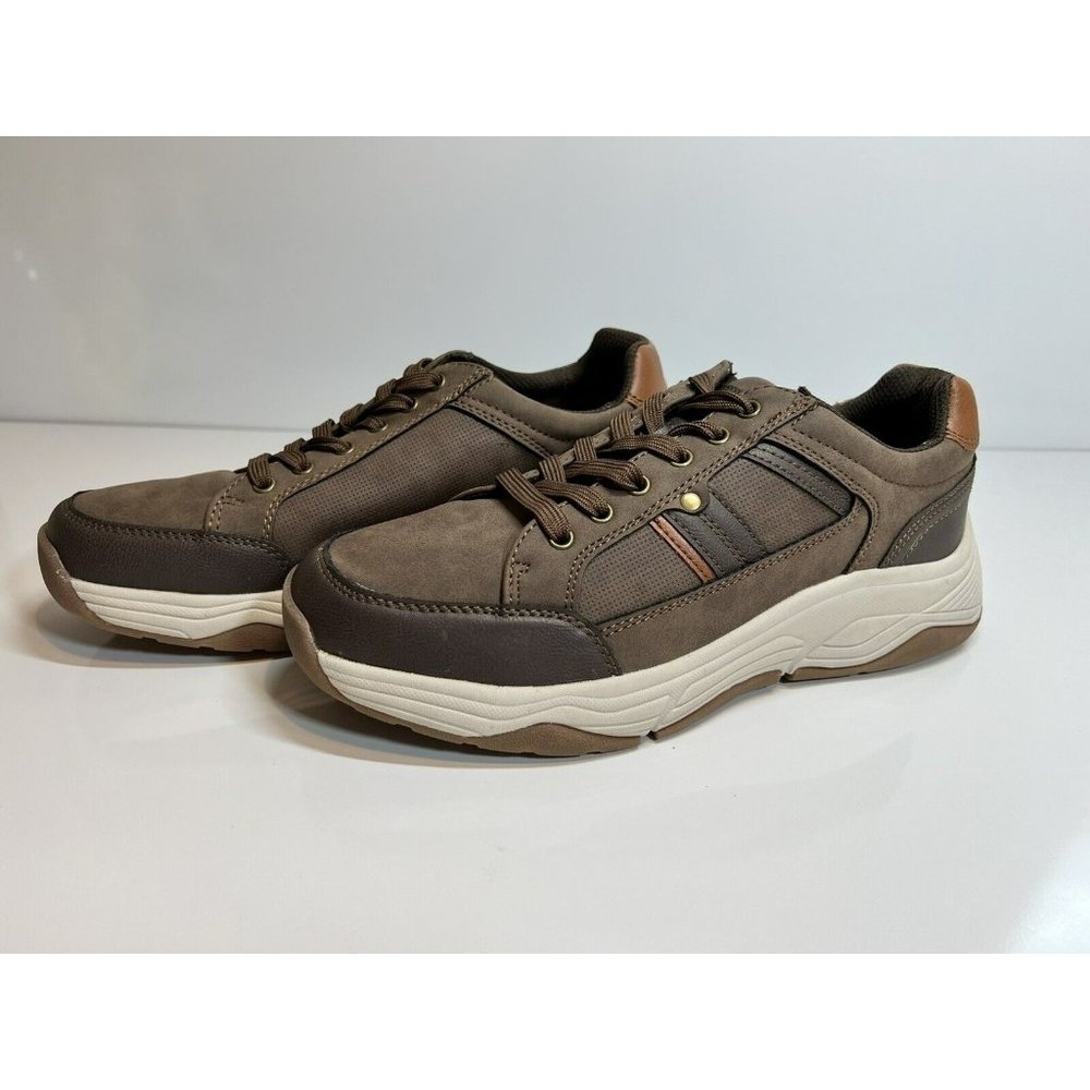 Pavers England Leather Lace Up Trainers, Men’s Size 7.5 US, Clean, Minimal Wear